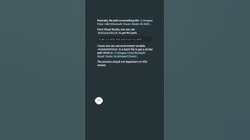 How to get the Visual Studio installation path in a batch file #shorts