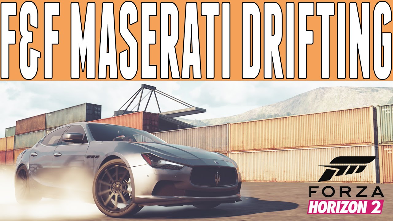 Forza Horizon 2 Fast and Furious : Maserati Ghibli Drifting 