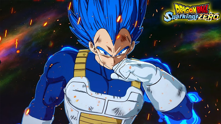 NEW True Super Saiyan Blue Evolution Vegeta in Dragon Ball Sparking Zero!