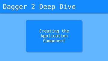 Dagger 2 Deep Dive (7/55) - Creating the Application Component
