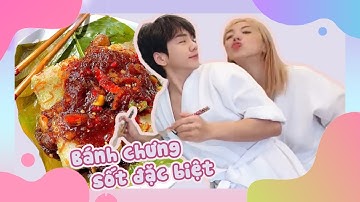 Cậu KENJI trổ tài làm món BÁNH CHƯNG SỐT ĐẶC BIỆT theo thử thách của mợ MIKO || MIKO