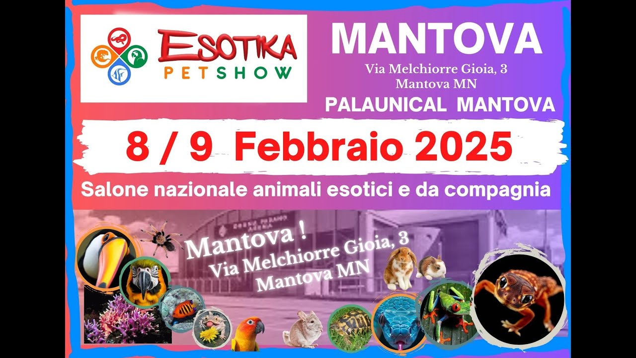 Esotika Pet Show Mantova 2025 tour by AK Travelling