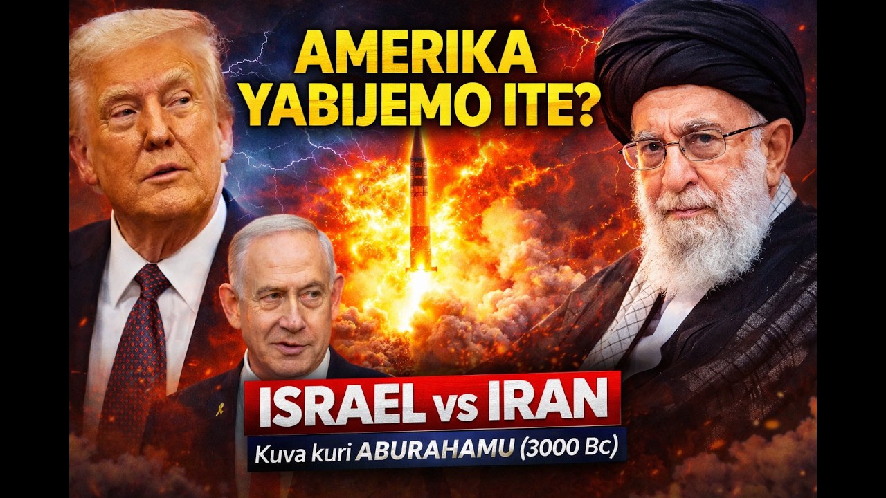 AMERIKA YABIJEMO ITE ? UMUZI W'AMAKIMBIRANE HAGATI YA ISRAEL NA IRAN KUVA KURI ABURAHAMU (3000 ACN).