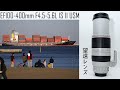 EF100-400mm F4.5-5.6L IS II USM 望遠レンズレビュー 撮影してみた！