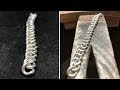 MAKING A SOLID SILVER CURB CHAIN