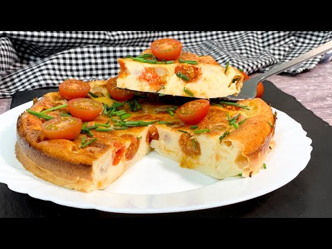 Cherry Tomato Pie || Cooking for Beginners