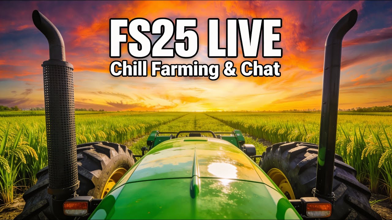FARMING SIMULATOR 25 LIVE 🌾 | Chill Farming, Chat & Relax (Hindi/English)