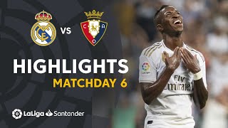 Highlights Real Madrid vs CA Osasuna (2-0)