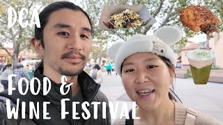 Food & Wine Festival at Disney California Adventure | Sip & Savor Pass | DJI Osmo Pocket 3 Vlog