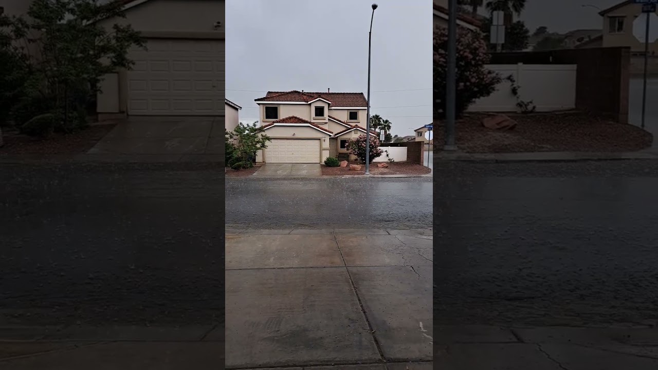 Insane Hail in Las Vegas
