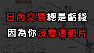【日內交易】5分鐘讓你學會日內交易！短線交易一天賺百萬！盤口交易勝率100%！支撐壓力交易策略