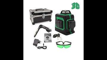 3D 12Lines Laser Level Self Leveling 360 Horizontal And Vertical Cross Super Powerful Green Laser