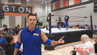 News Anchor On Saturday Nights.. Cbs58 Iron Mike Curkov At Glcw Burlington Brawl 10.14.2023