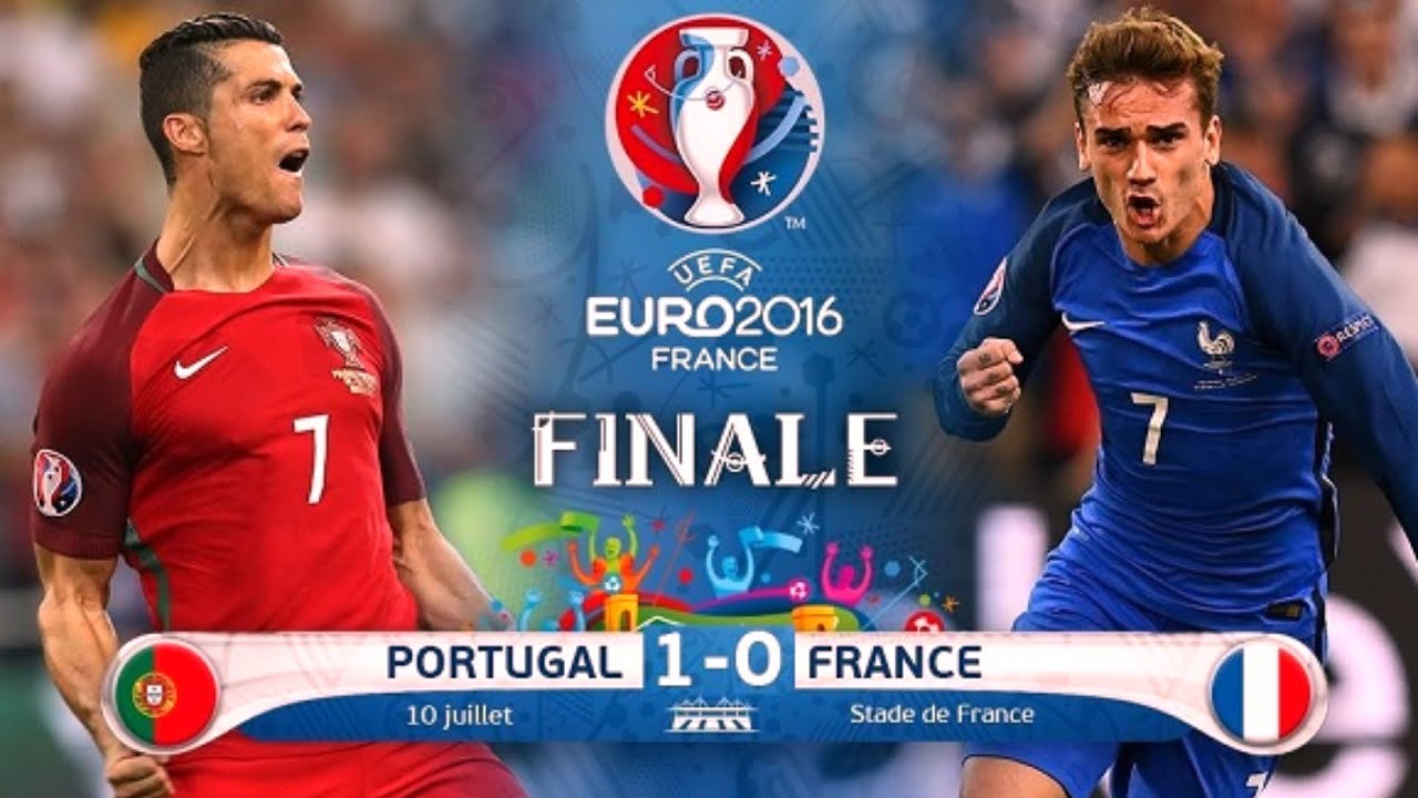 Portugal 10 France Résumé Final De L'Euro 2016 (HD) YouTube