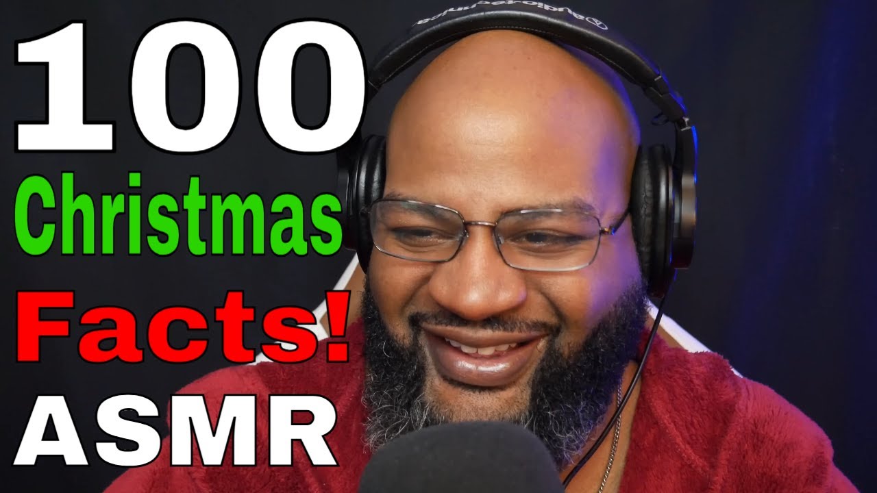 100 Christmas Facts You Never Knew | Deep Voice ASMR for Sleep & Relaxation