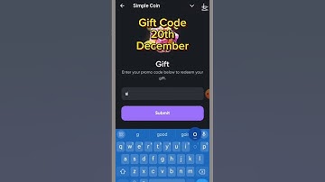 Simple coin gift code | Simplecoin | 20 December | SimpleCoin Promo Code | Simplecoin gift code |