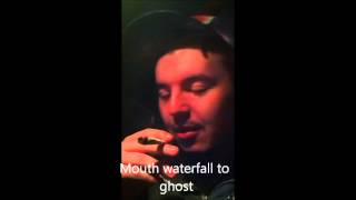 Amazing smoking tricks (Ghost, O's , Waterfall)