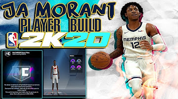 JA MORANT CAN DO EVERYTHING! - NBA 2K20 PG BUILD BEST SLASHING PLAYMAKER DEMI GOD BUILD