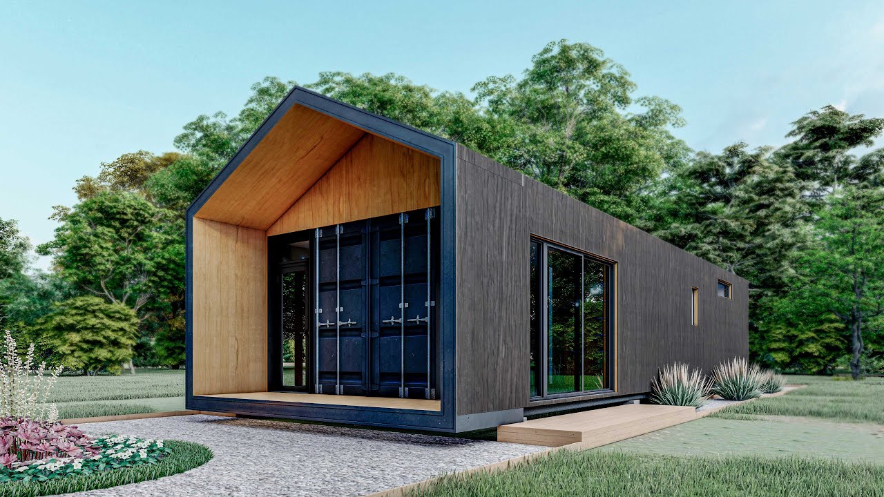 Shipping Container House 2 Bedrooms Two 40 Ft Containers Side By Shipping Container House 2 Bedrooms Two 40 Ft Containers Side By