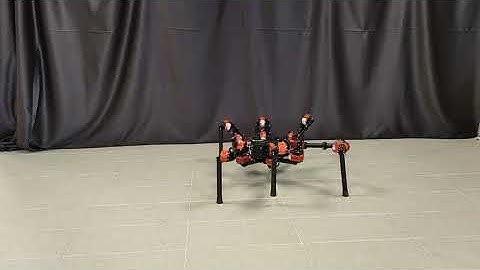 Gait transitions between common hexapedal gaits