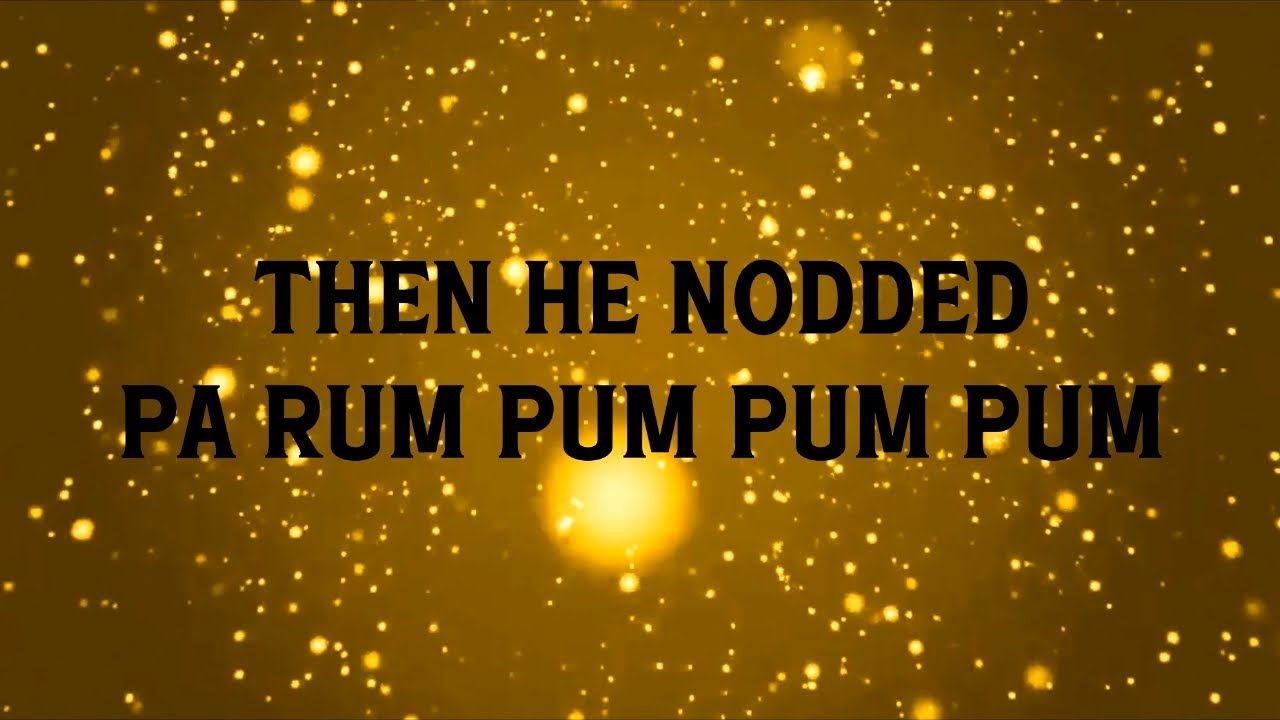 Bob Seger Little Drummer Boy (Lyrics) YouTube