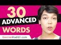 30 Advanced German Words (Useful Vocabulary)