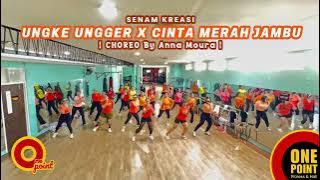 senam kreasi UNGKE UNGGER X CINTA MERAH JAMBU guacooorrrr parah