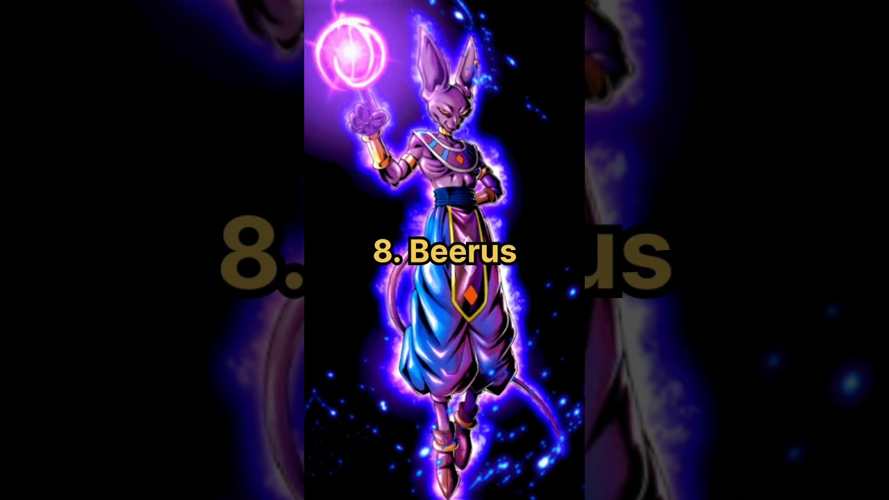 Top 10 Strongest Dragon Ball Characters 🔥 