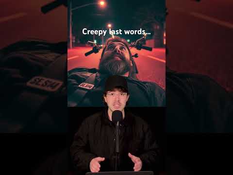 Creepy last words…#horror #creepy #scarystories #scary #fyp #demon #ghost #hell