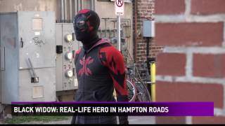 Black Widow: Reallife hero in Hampton Roads