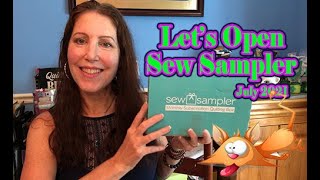 Sew Sampler //July 2021 //Wild & Free // It's Fabulous!