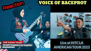 Voice of Baceprot - LIVE at Head In The Cloud HITC LA American Tour 2023 | Reaction