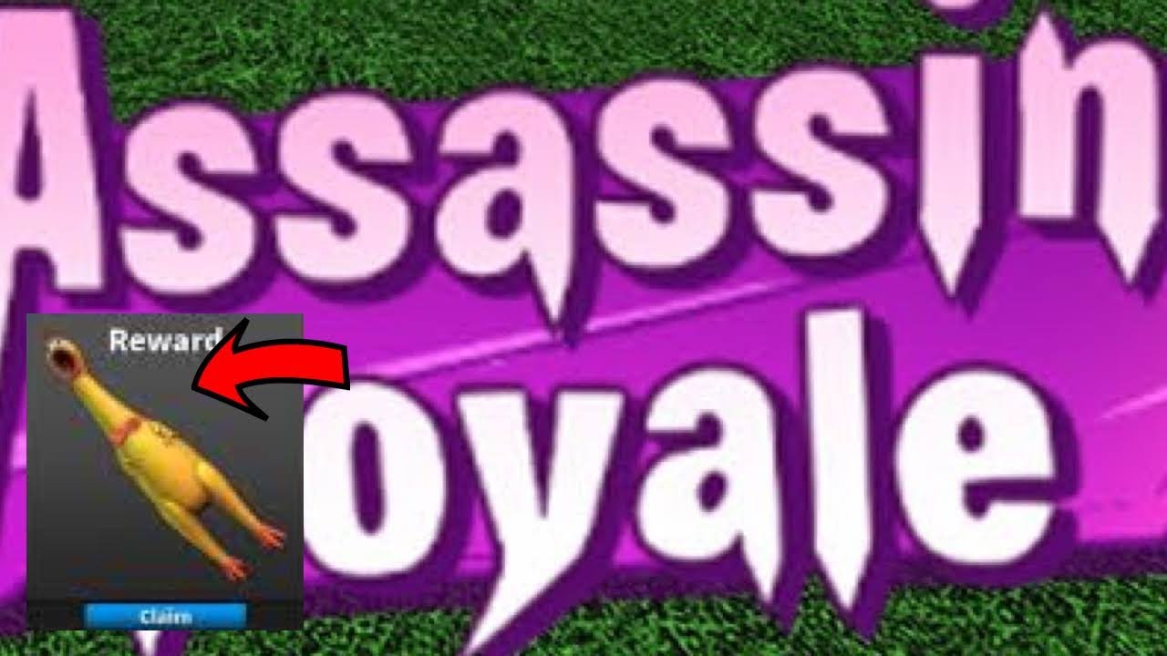 My FIRST WIN in ASSASSIN ROYALE ROBLOX or is it - YouTube