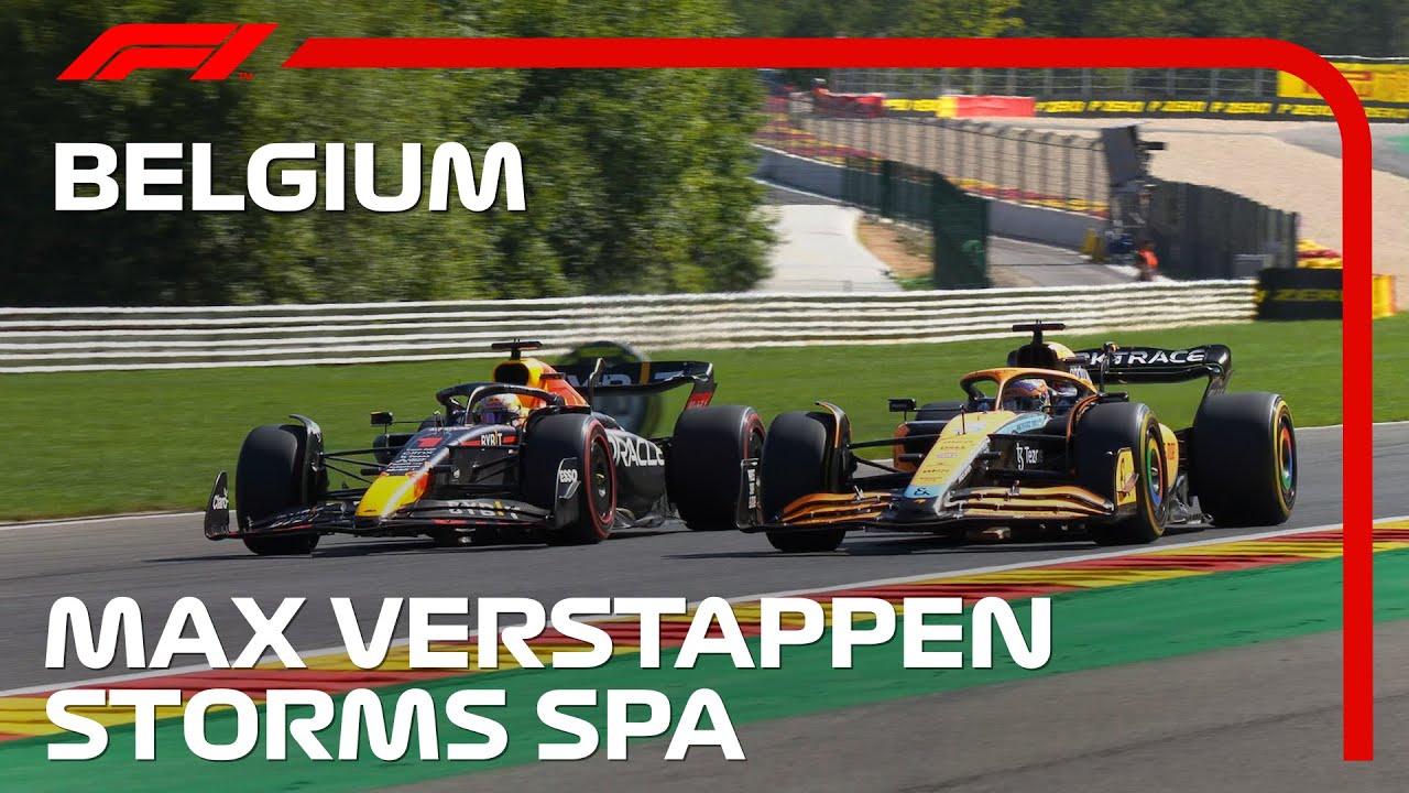 Verstappen Storms Through The Field At Spa! 2022 Belgian Grand Prix