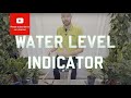 How to make a water level indicator (water gauge)