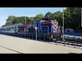 Turbo diesel train windup sound