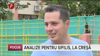 Analize pentru sifilis, la creşă