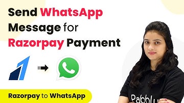 How to Send WhatsApp Message for Razorpay Payment | Razorpay Aisensy Integration