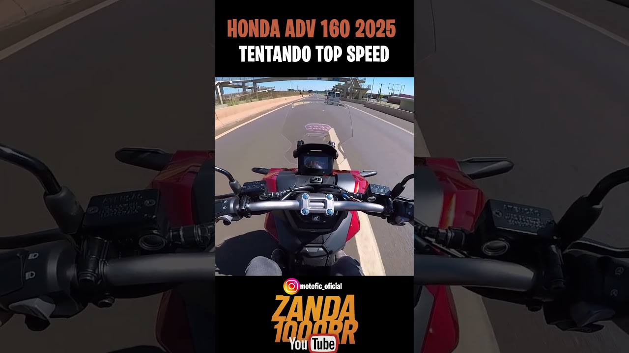 HONDA ADV 160 2025 TOP SPEED