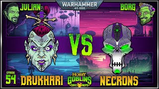 Drukhari vs Necrons: A Warhammer 40k Battle Report | 10th Edition 2000pts