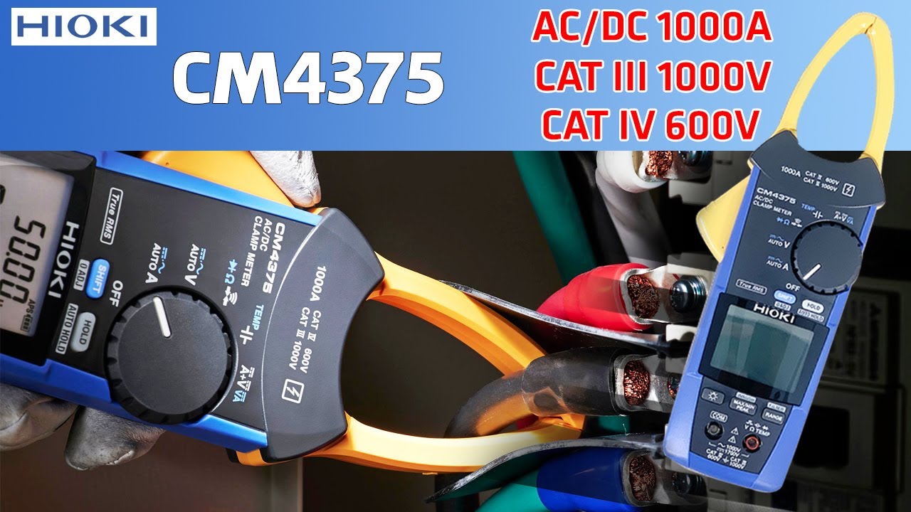 HIOKI AC/DC Clamp Meter CM4371-90 Wireless Adapter Z3210 Set AC/DC 600A True RMS value Made in HIOKI AC/DC Clamp Meter CM4371-90 Wireless Adapter Z3210 Set AC/DC 600A True RMS value Made in