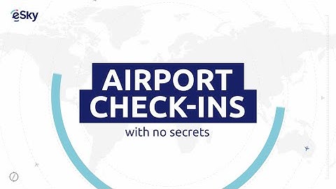 Airport check-in | Travel Guide