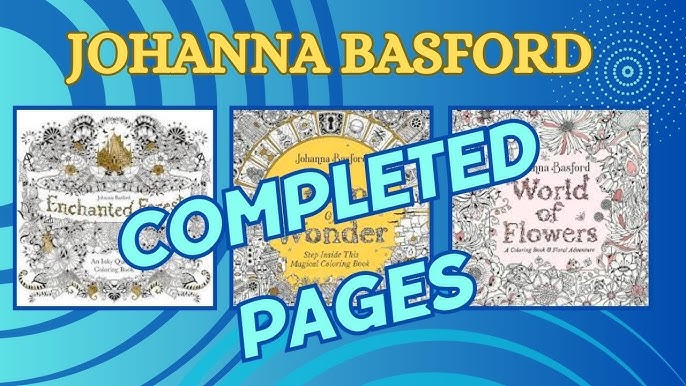 Joanna Basford Rooms of Wonder Coloring Book — Write Impressions