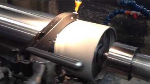 Chassis Dyno Roller Knurling