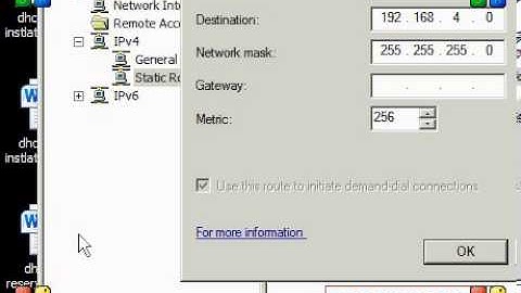 HOW TO SETUP STATIC ROUTRING