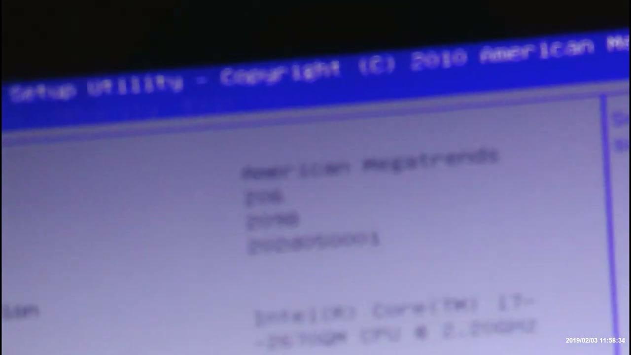 tuto comment reparer votre ordinateur avec un ecran noir et un trait clignotant blanc en haut a