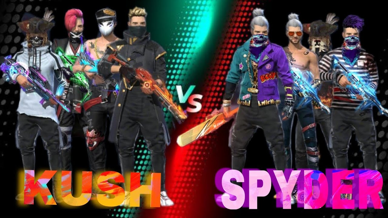 SPYDER GAMING VS TEAM KUSH FRIENDLY 4 VS 4 CLASS SQUAD MATCH