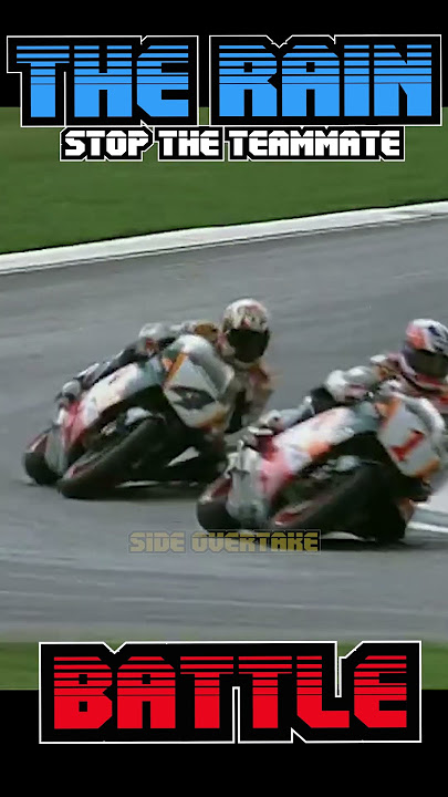 The Rain Stop The Teammate Battle #2stroke #gp #racing #battle #rain #redflag #doohan #crivillie