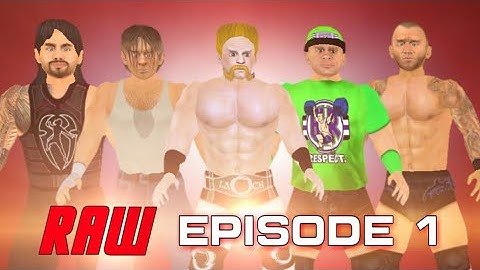 #Wr3d RAW Episode 1 - Wr3d Universe mod