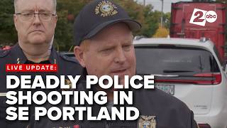 Chief Day on deadly shooting involving wanted suspect in SE Portland